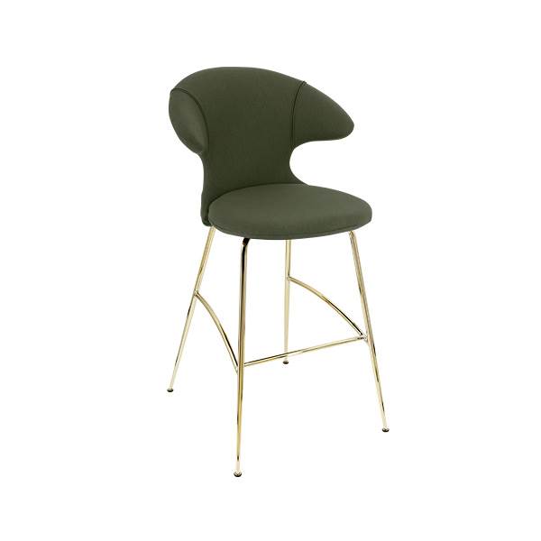 Umage Time Flies Barstol - Racing Green / Messing  : Erling Christensen Møbler