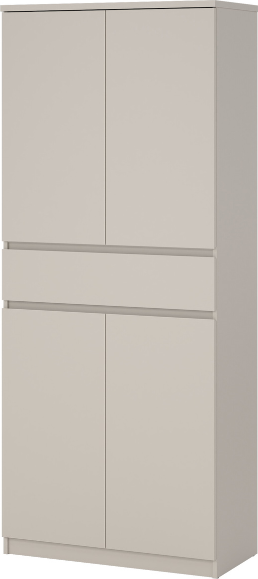 Skoskab Vesterholm Naia, kashmir  -  plads til ca. 30 par sko, H191,7xB80,4xD40 cm, 4 rum  skuffe, FSC