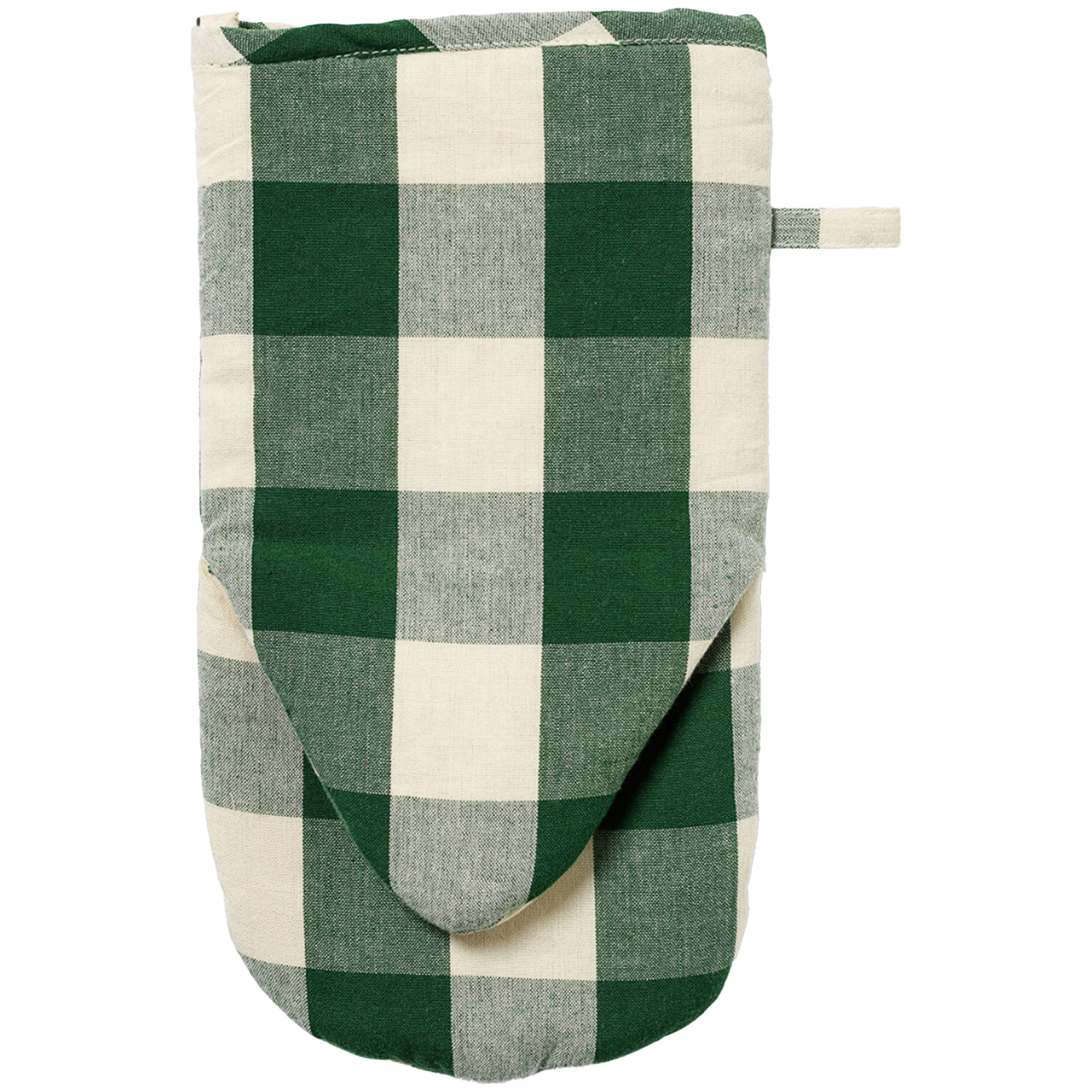 Midnatt Elsa grydelap 30Ã13 cm, grøn/beige