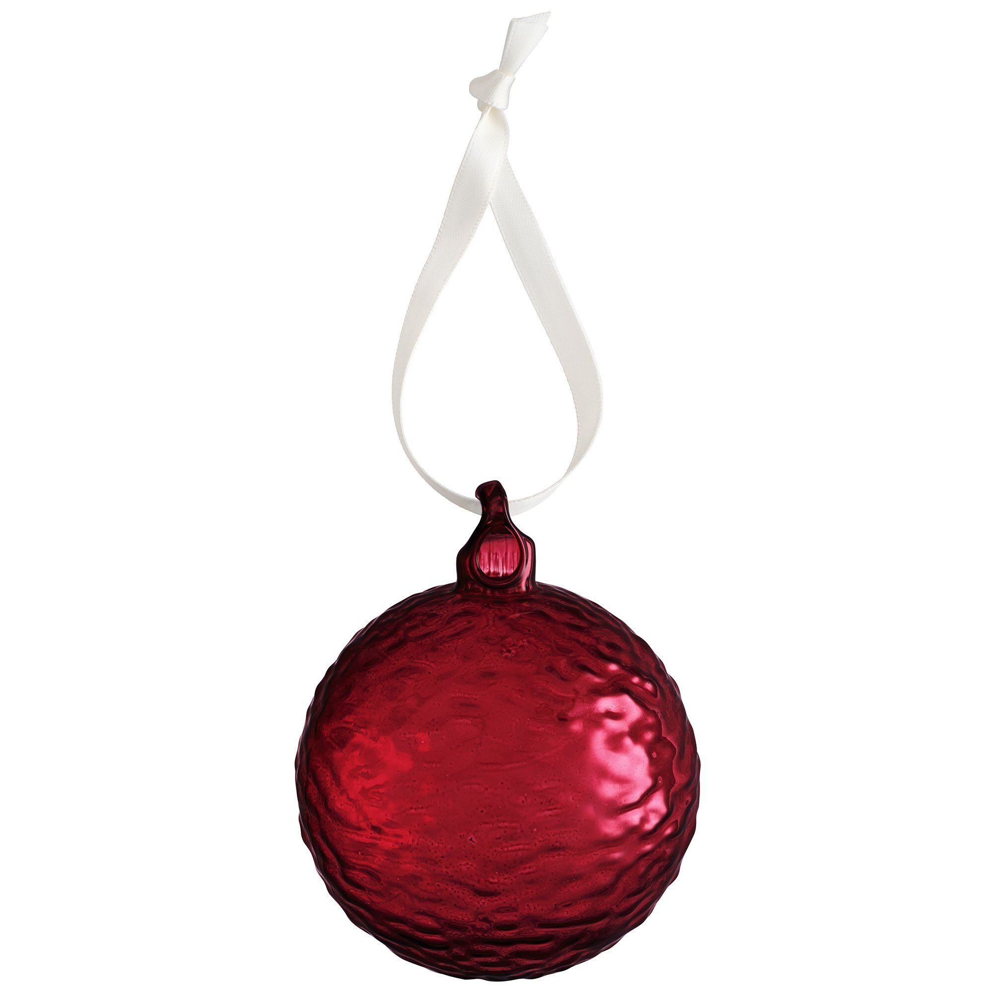 Cooee design Gry juletræskugler 8 cm, deep red
