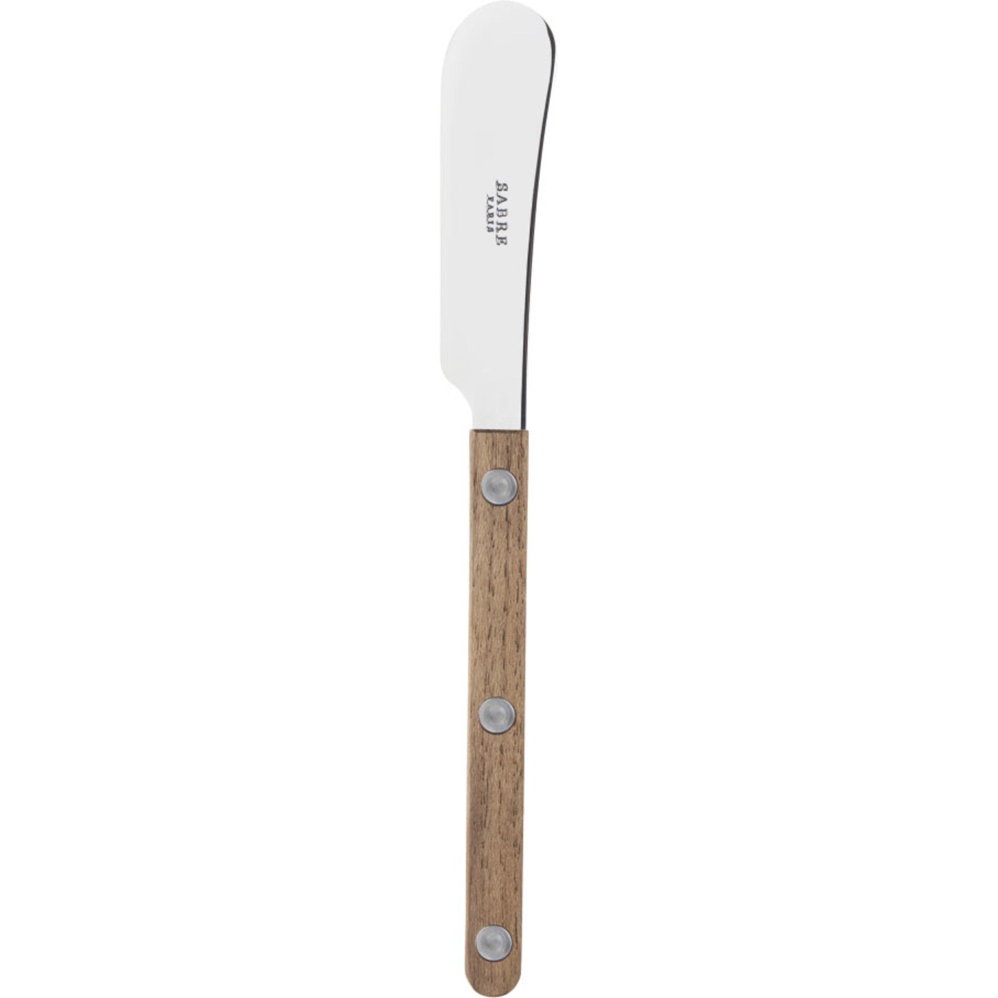 Sabre paris Bistrot Teak smørkniv 14 cm, teak