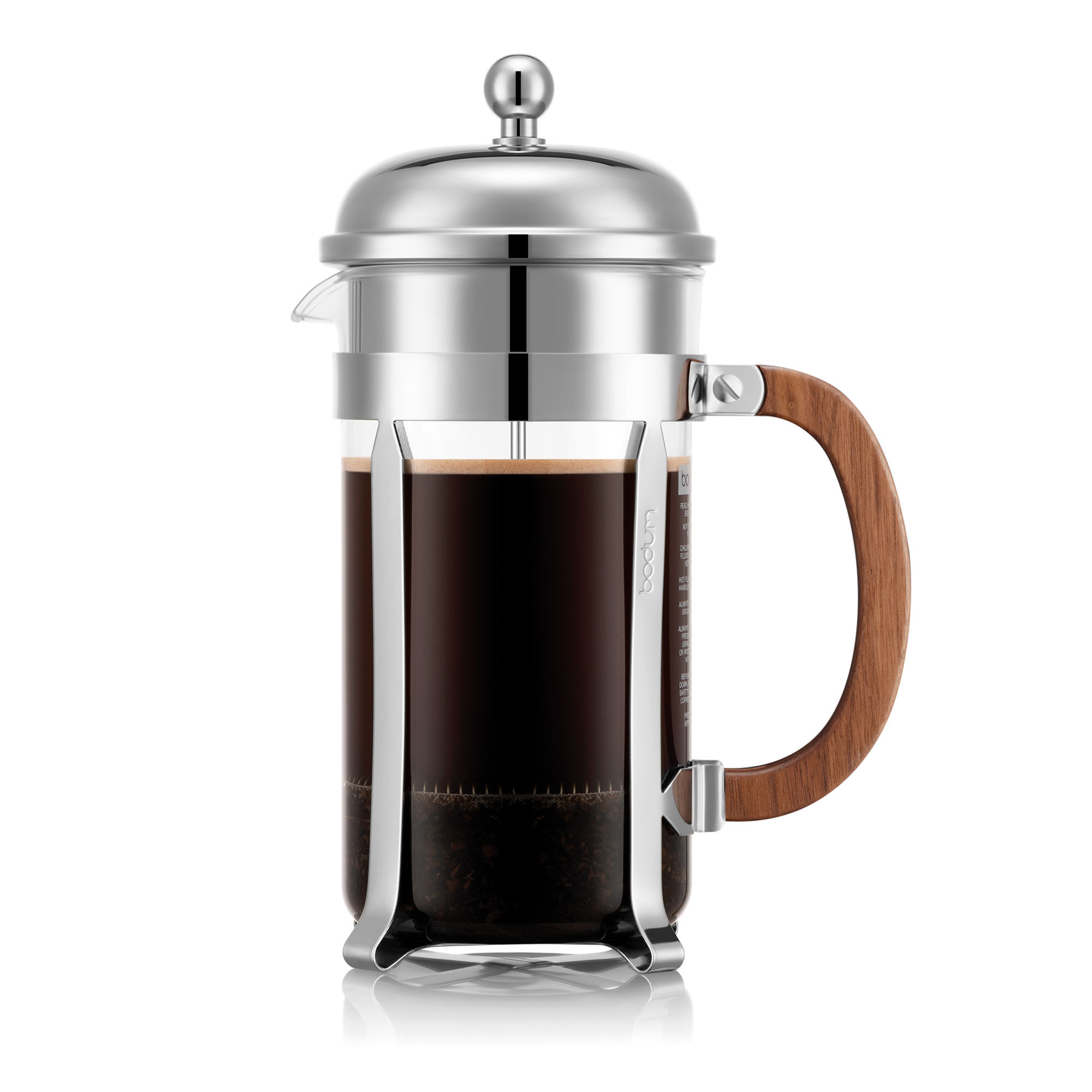 Bodum Chambord stempelkande 8 kopper, træ
