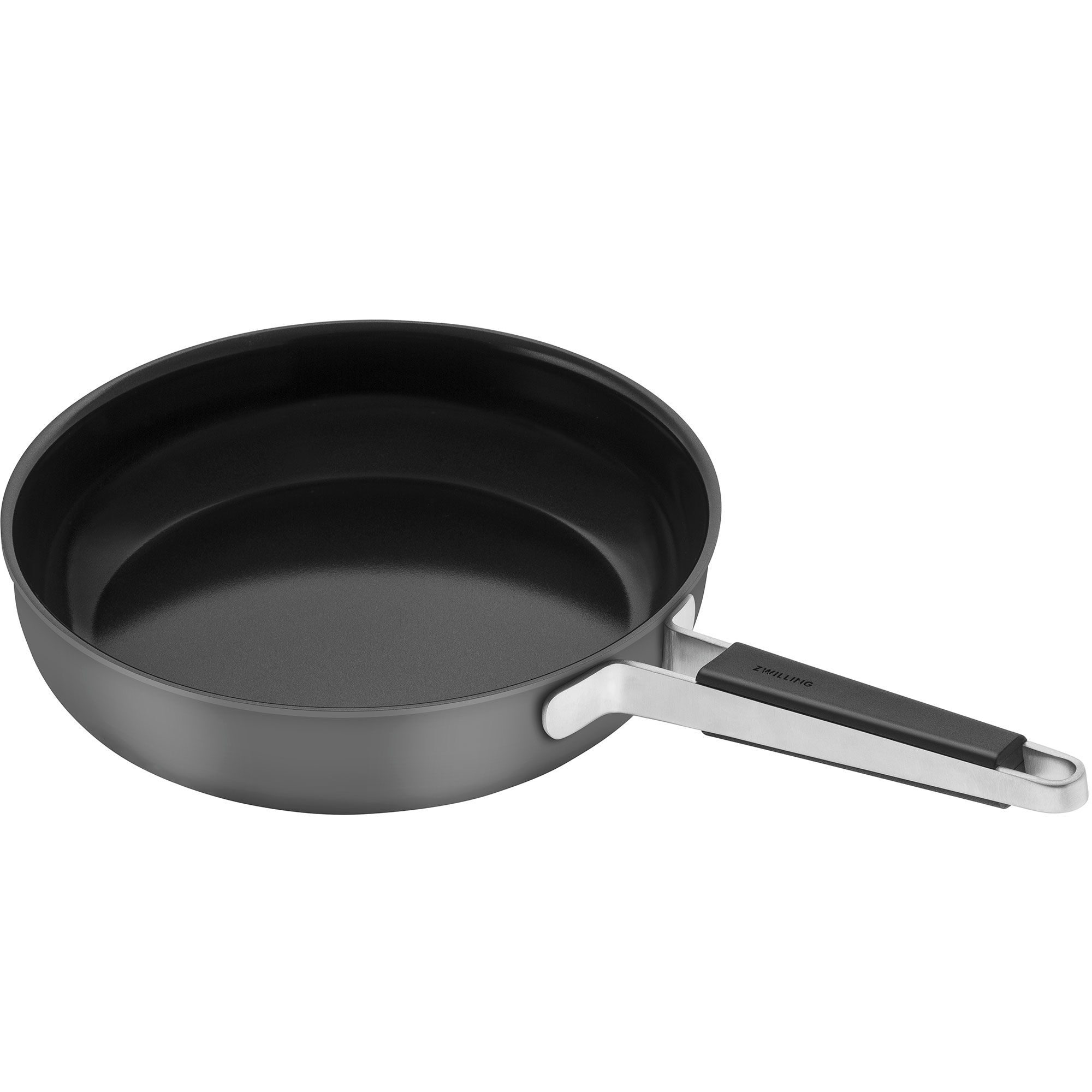 Zwilling Pure stegepande 28 cm, rustfrit stål, grå