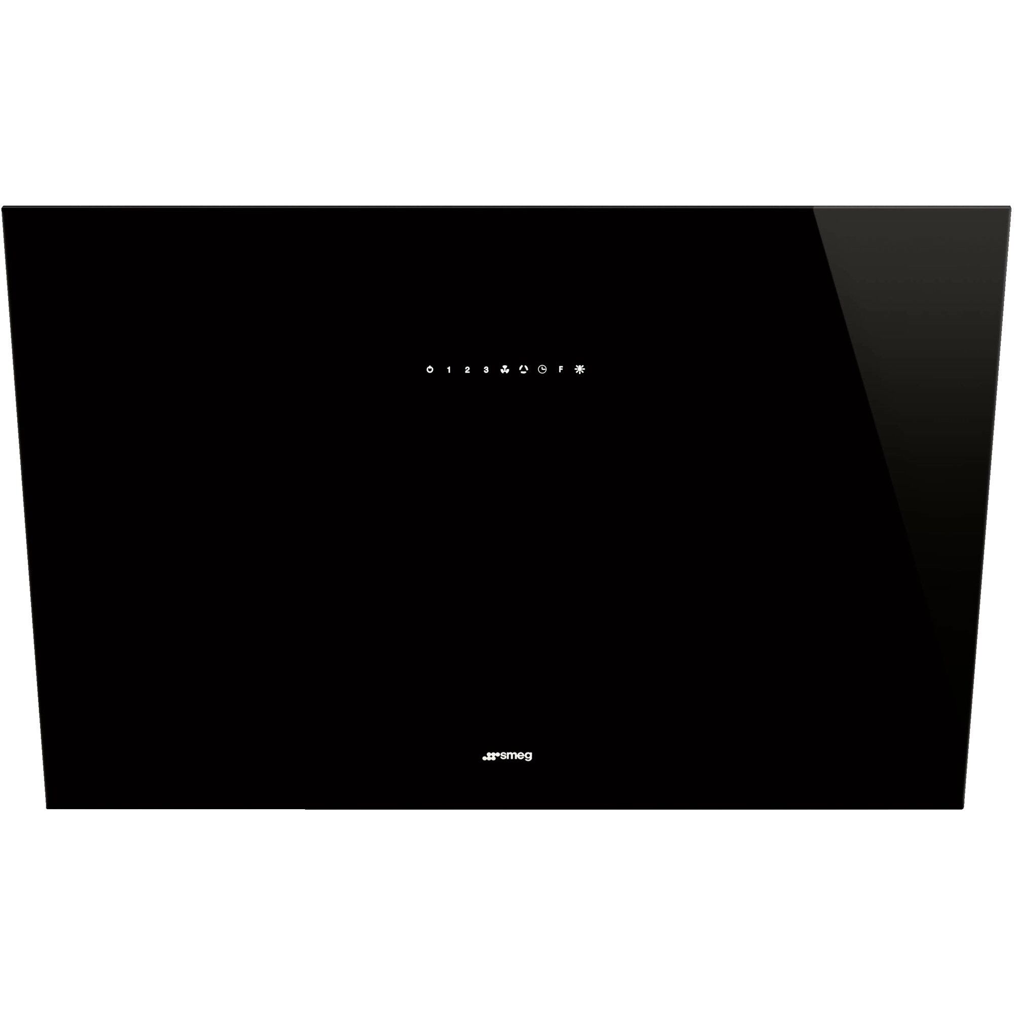 Smeg KV394N væghængt emhætte 90 cm, sort