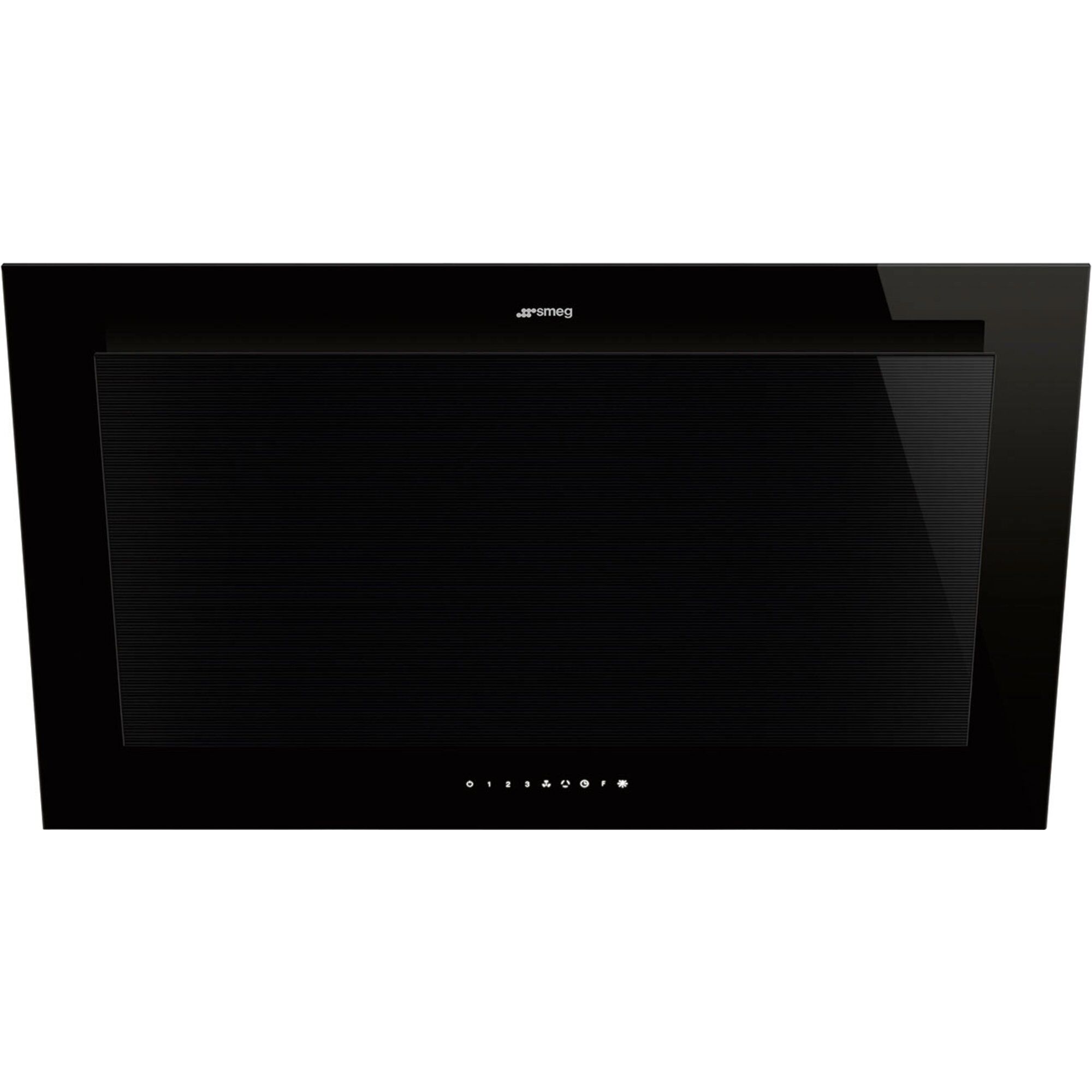 Smeg KV194B3 væghængt emhætte 90 cm, sort