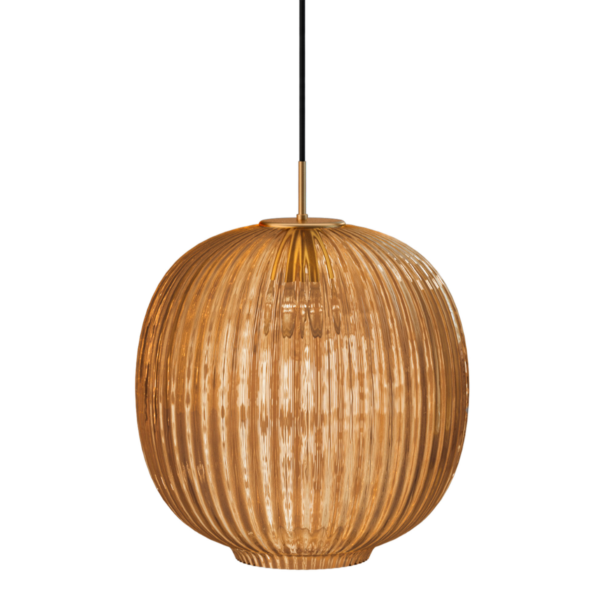 Edgeform Vibra loftlampe 35 cm, amber