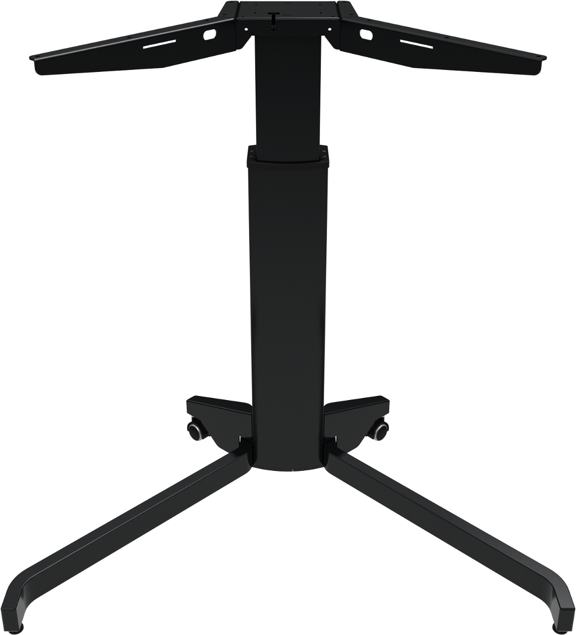 Hæve-/sænkestel ZenNord MotionMate ergonomisk sort metal med låsbare hjul 68-120 cm