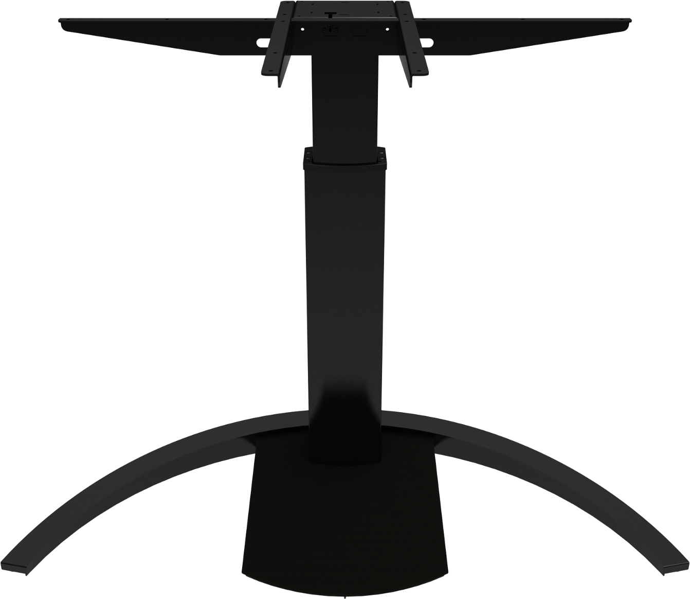 Hæve-/sænkestel ZenNord MotionMate 501-19 højde 68 - 120 cm sort robust metalstel til 80 kg