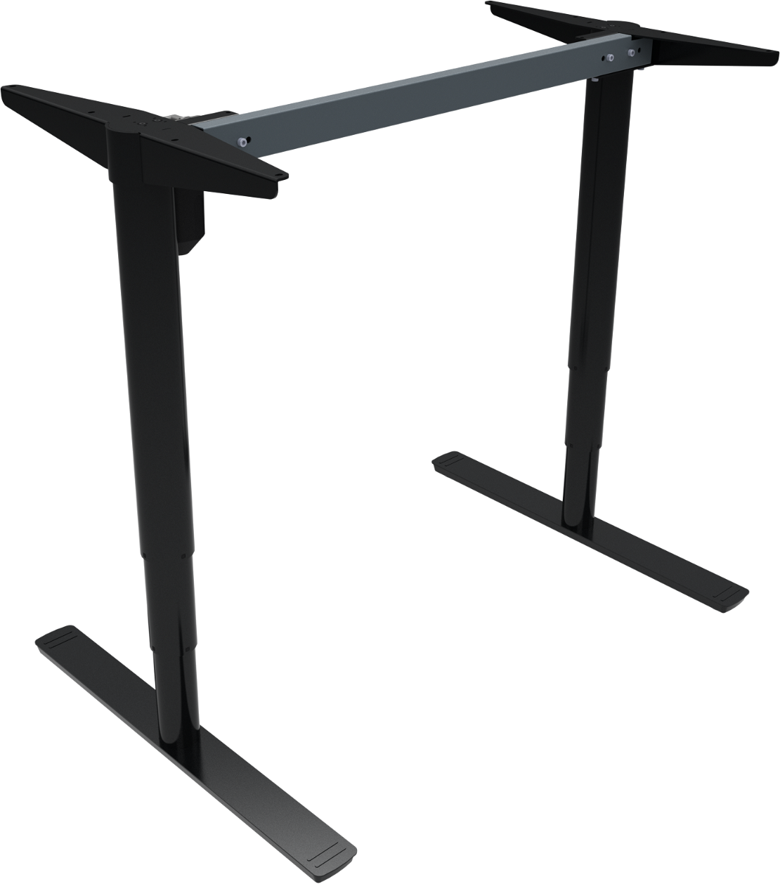 Hæve-/sænkestel ZenNord ComfortZone sort metal 65-125 cm højdejusterbart