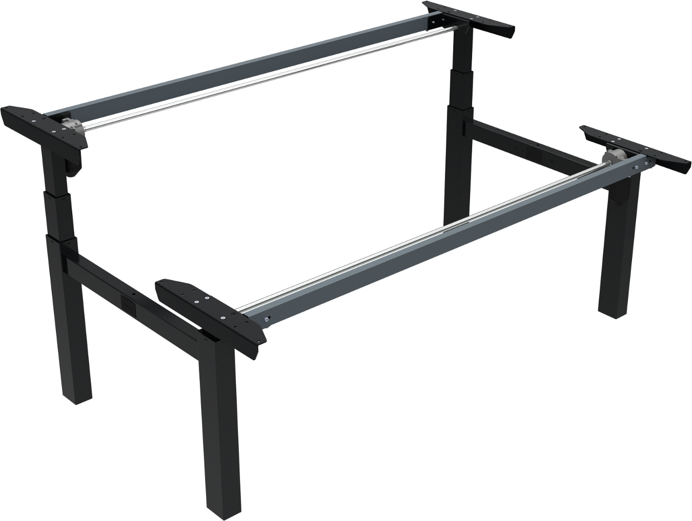 Hæve-/sænkestel ZenNord OmniLift sort metal justerbar højde 65-125 cm