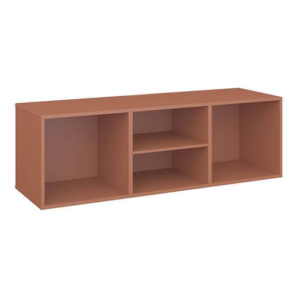Keep by Hammel AV skab med fast hylde - modul 007 - terracotta  : Erling Christensen Møbler