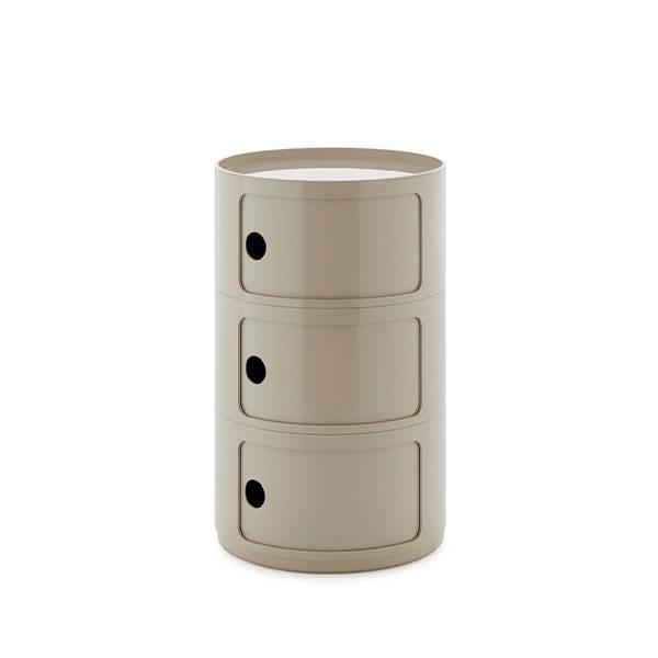 Kartell Componibili new big - 3 rum - Taupe  : Erling Christensen Møbler