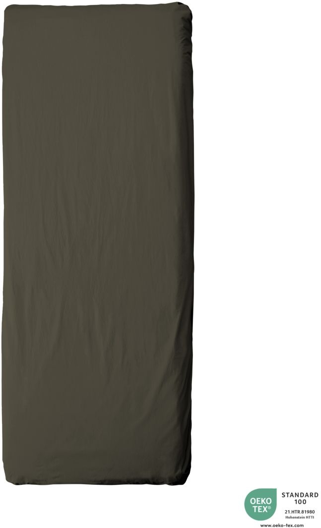 Lagen byNORD Ingrid 160x270 cm økologisk bomuld bark percale OEKO-TEX 100