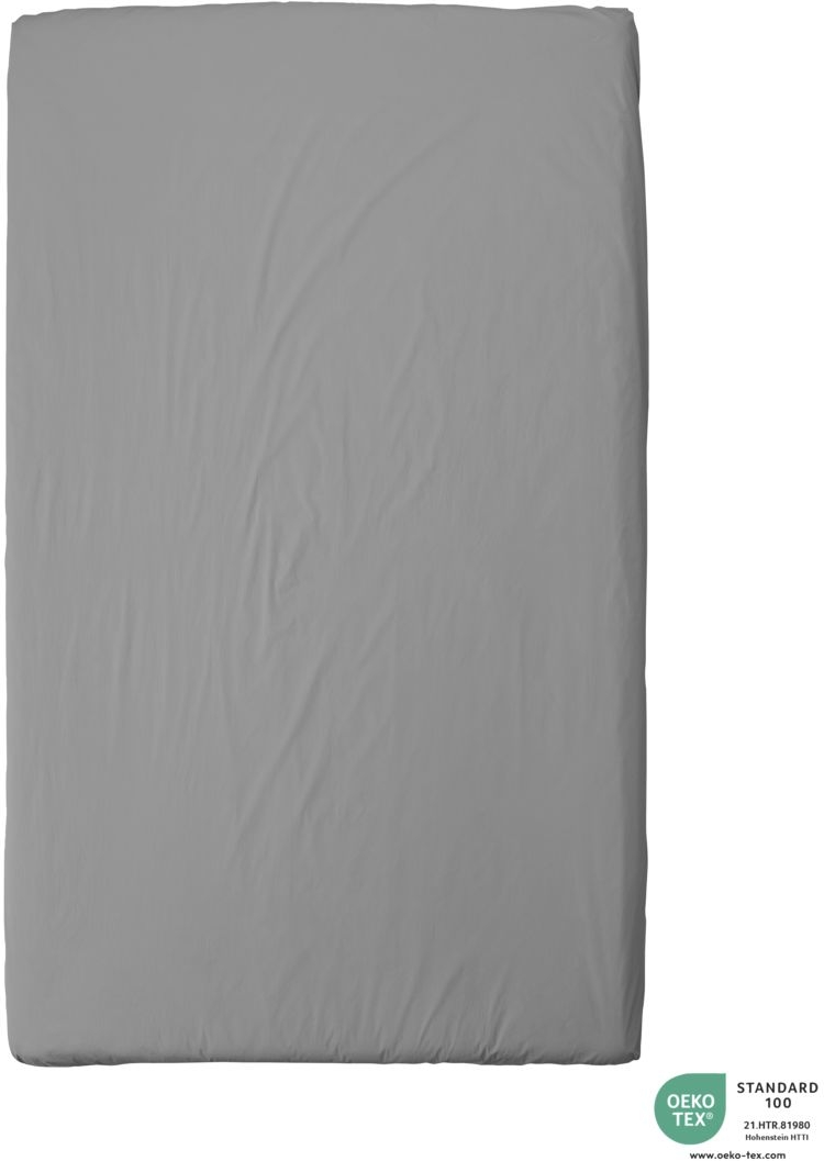 Sengelagen byNORD Ingrid Thunder 210x270 cm økologisk bomuld percale