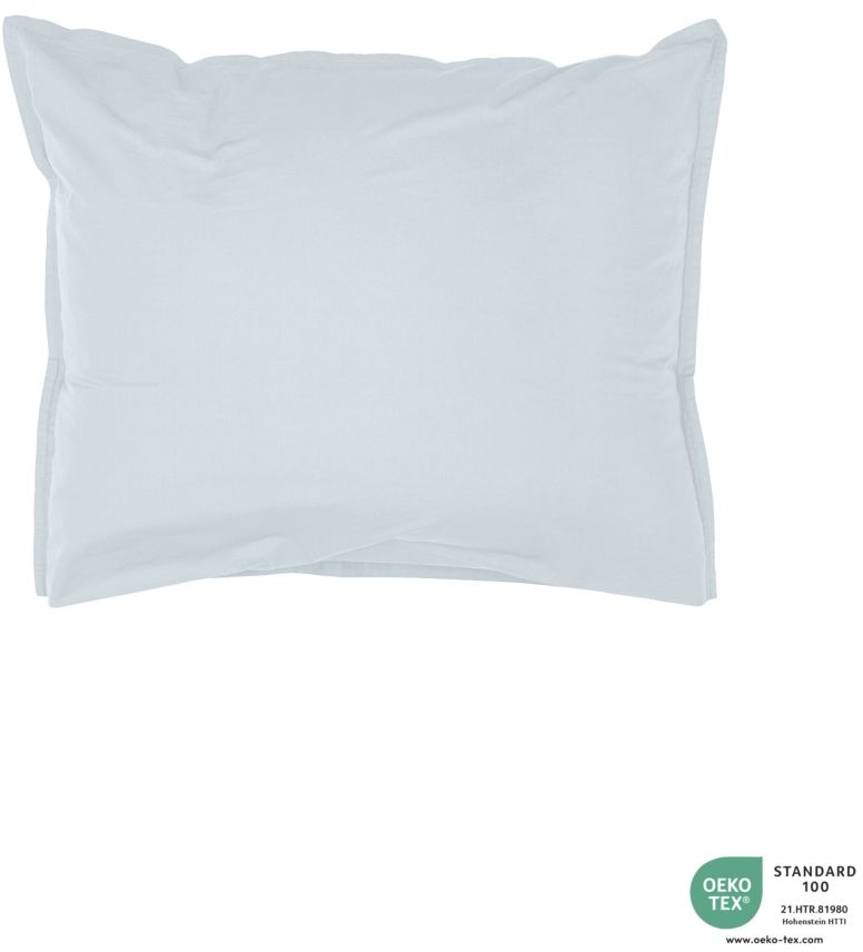 Pudebetræk byNORD Ingrid 50x60 cm Sky økologisk bomuld OEKO-TEX 100 kuvertlukning