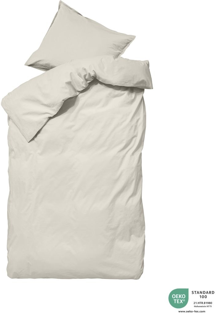 Sengesæt byNORD Ingrid i økologisk percale-bomuld shell 135x200 cm med 80x80 cm pude
