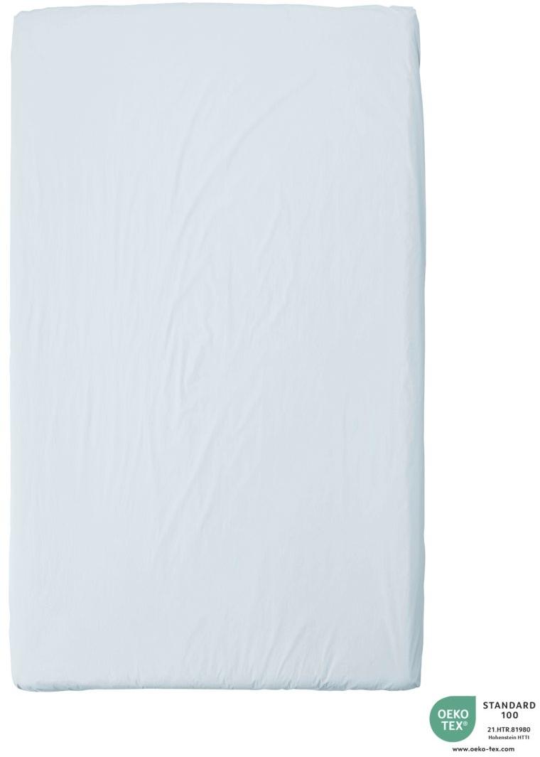 Sengelagen byNORD Ingrid økologisk bomuld OEKO-TEX 100 210x270 cm Sky percale