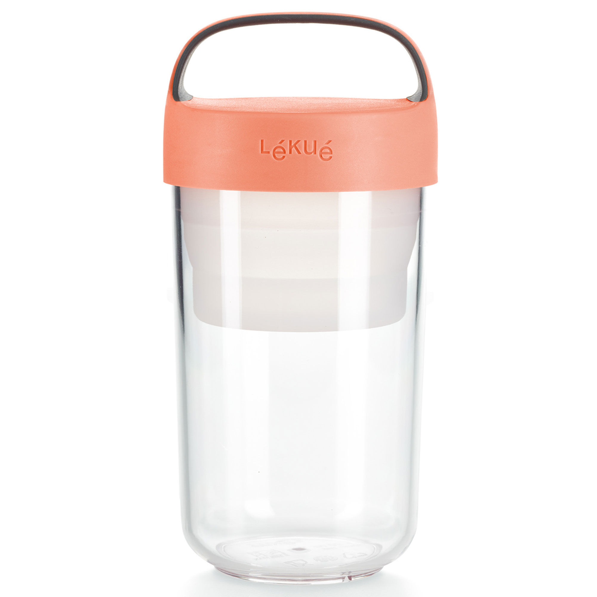 Lékué To Go-beholder 600 ml, koral