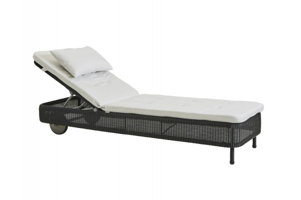 Cane-line Hynde til Presley Solvogn - White Natté QuickDry
