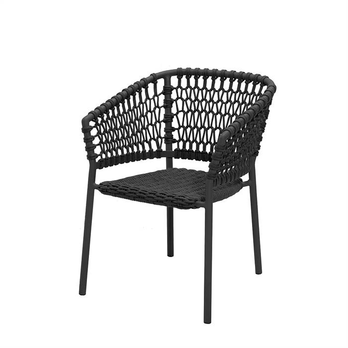 Cane-Line Ocean havestol - Dark grey  : Erling Christensen Møbler