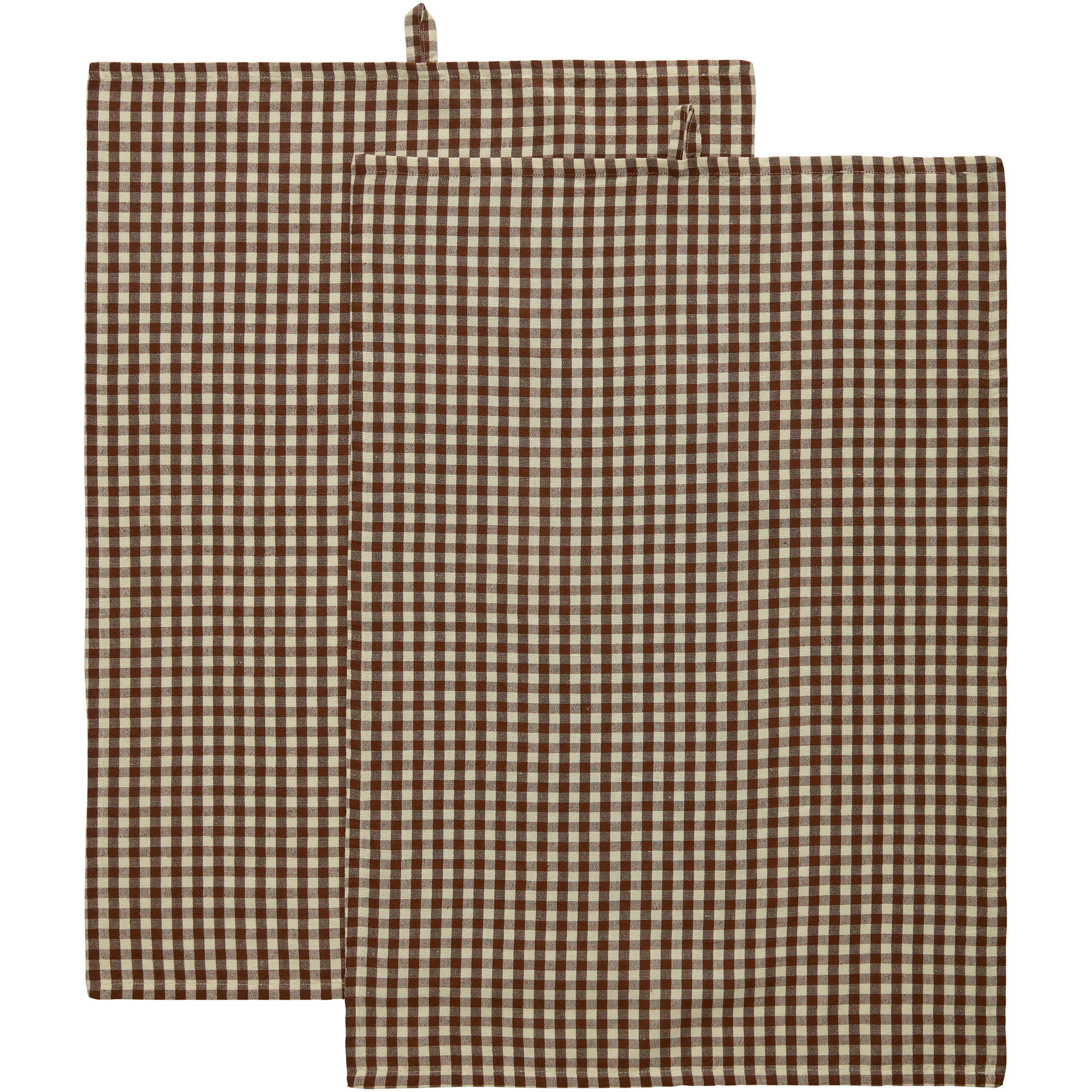 Decotique Oliva viskestykke, brun, 2 stk.