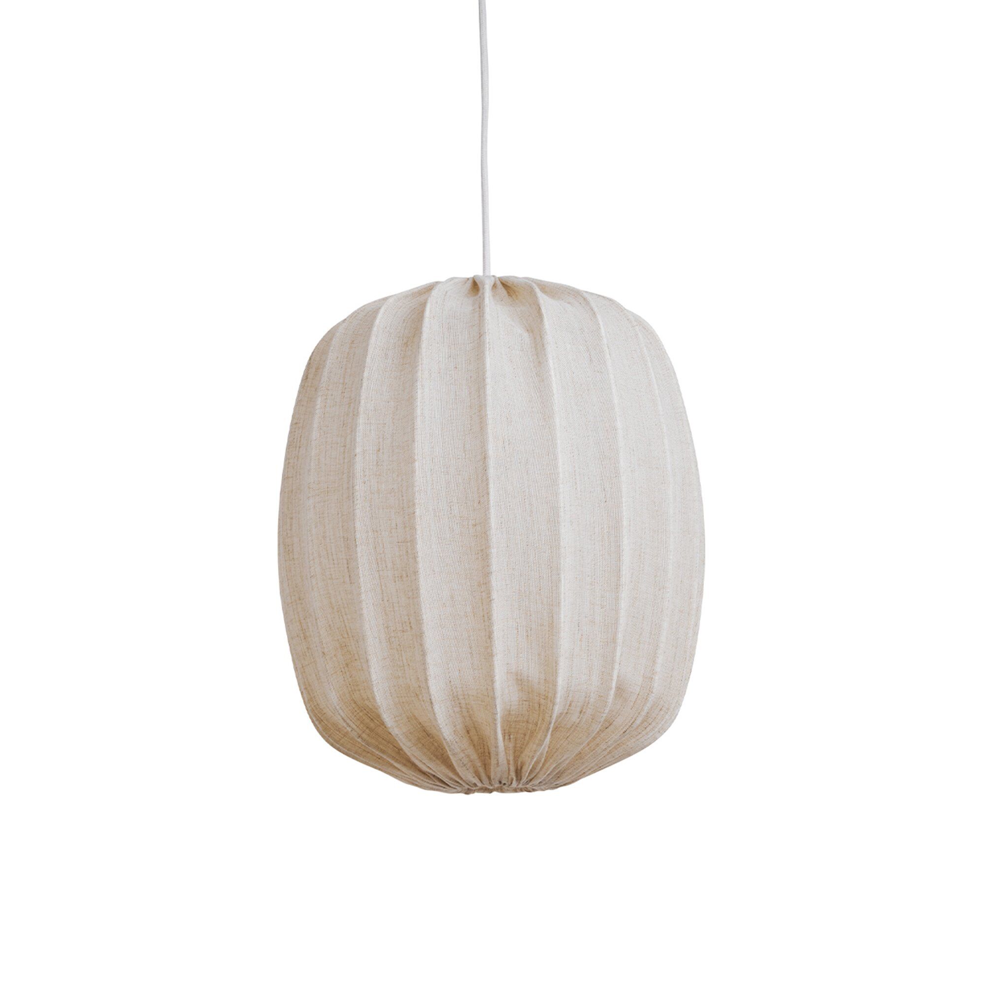 Watt&veke Prisma Linen Natural loftslampe, 25 cm