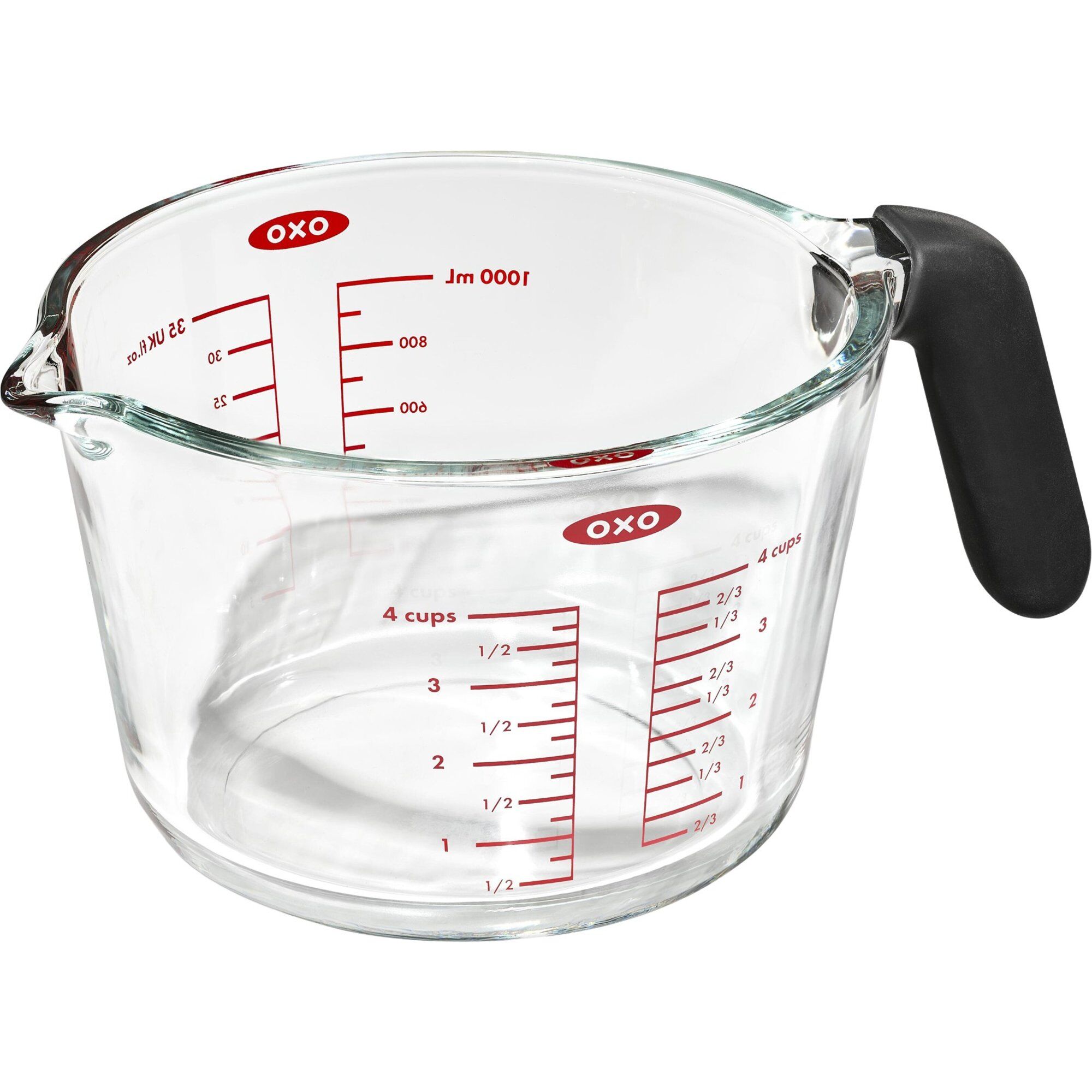 Oxo Målebæger 1 liter, glas