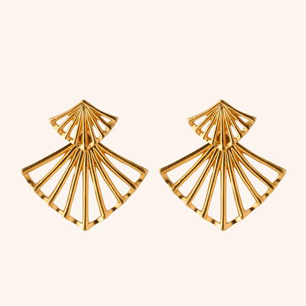 Pernille Corydon Dancing Ballerina earrings - Forgyldt genbrugssølv  : Erling Christensen Møbler