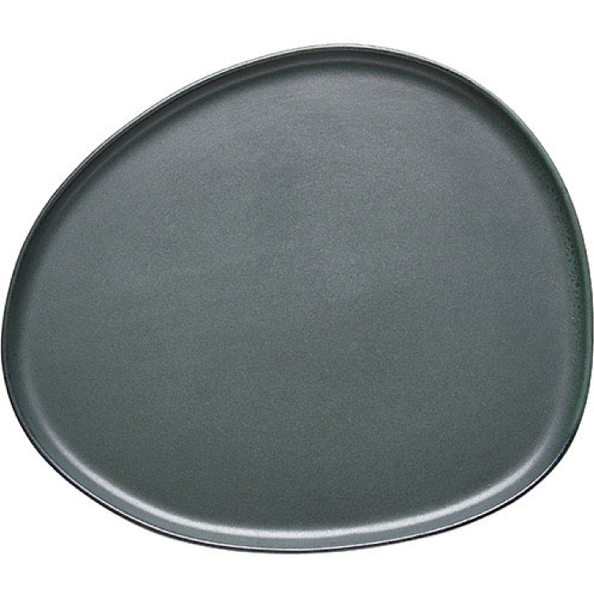 Aida RAW Organic middagstallerken 29x25 cm, northern green