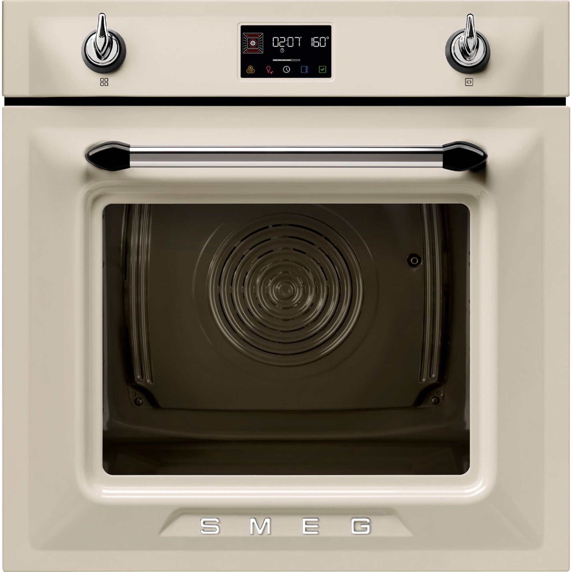 Smeg SOP6902S2P indbygningsovn 68 liter, creme