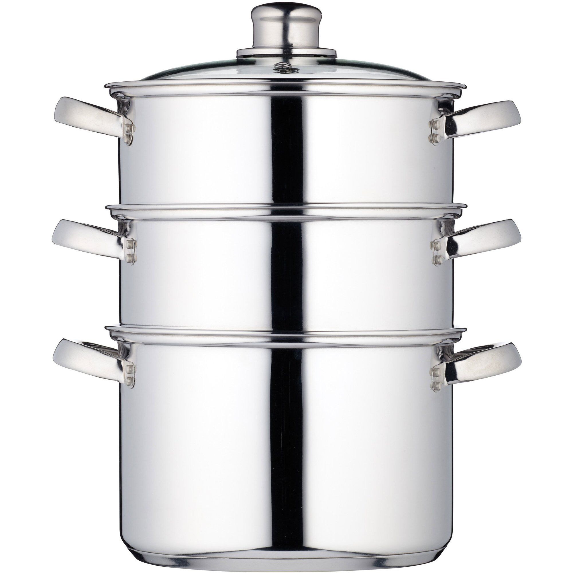 Kitchencraft Dampkoger 4 dele 20 cm.