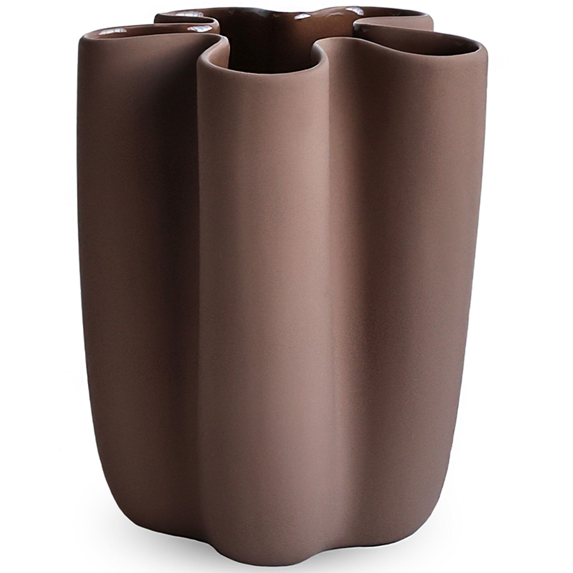 Cooee design Tulipa vase, 20 cm, hazelnut
