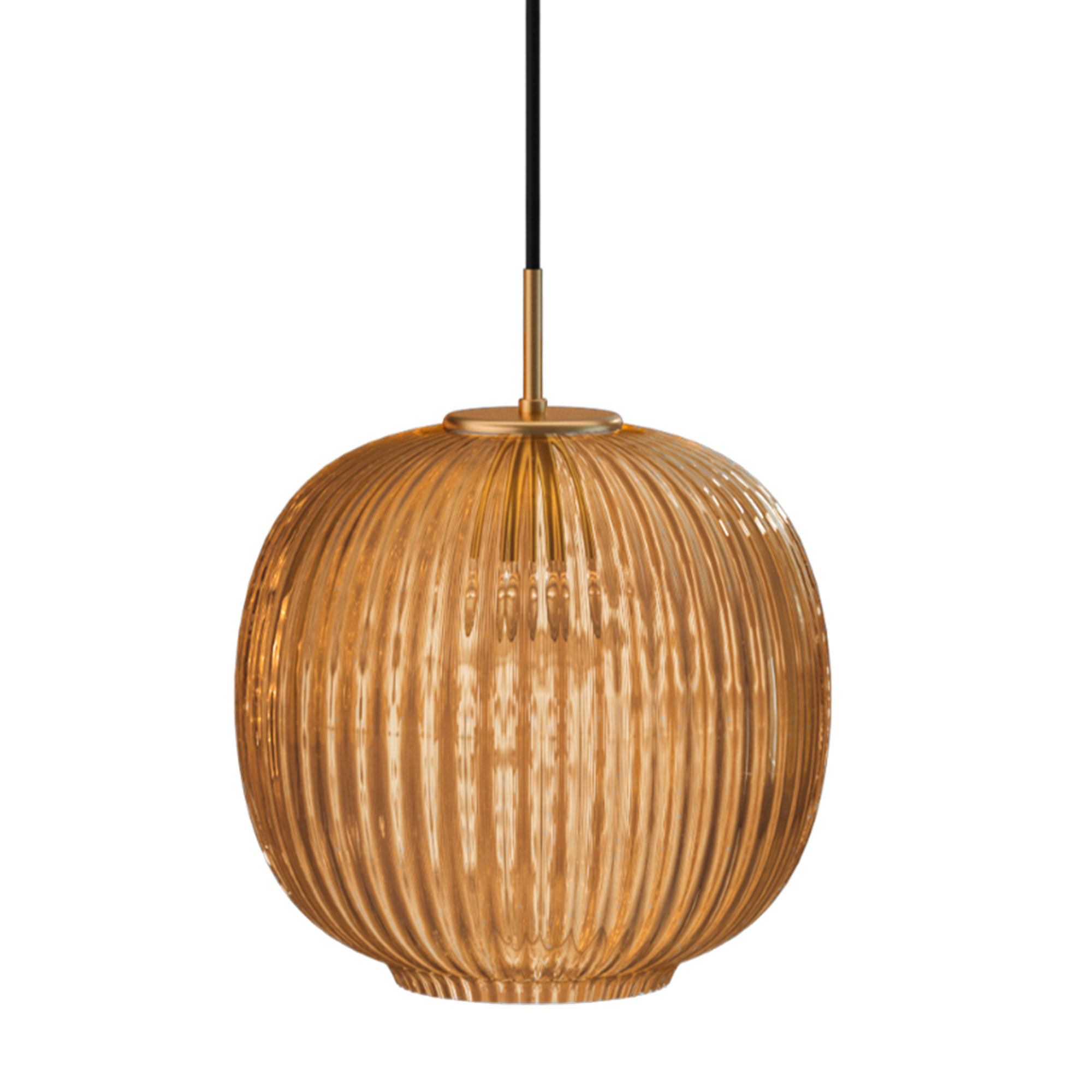 Edgeform Vibra loftlampe 26 cm, amber