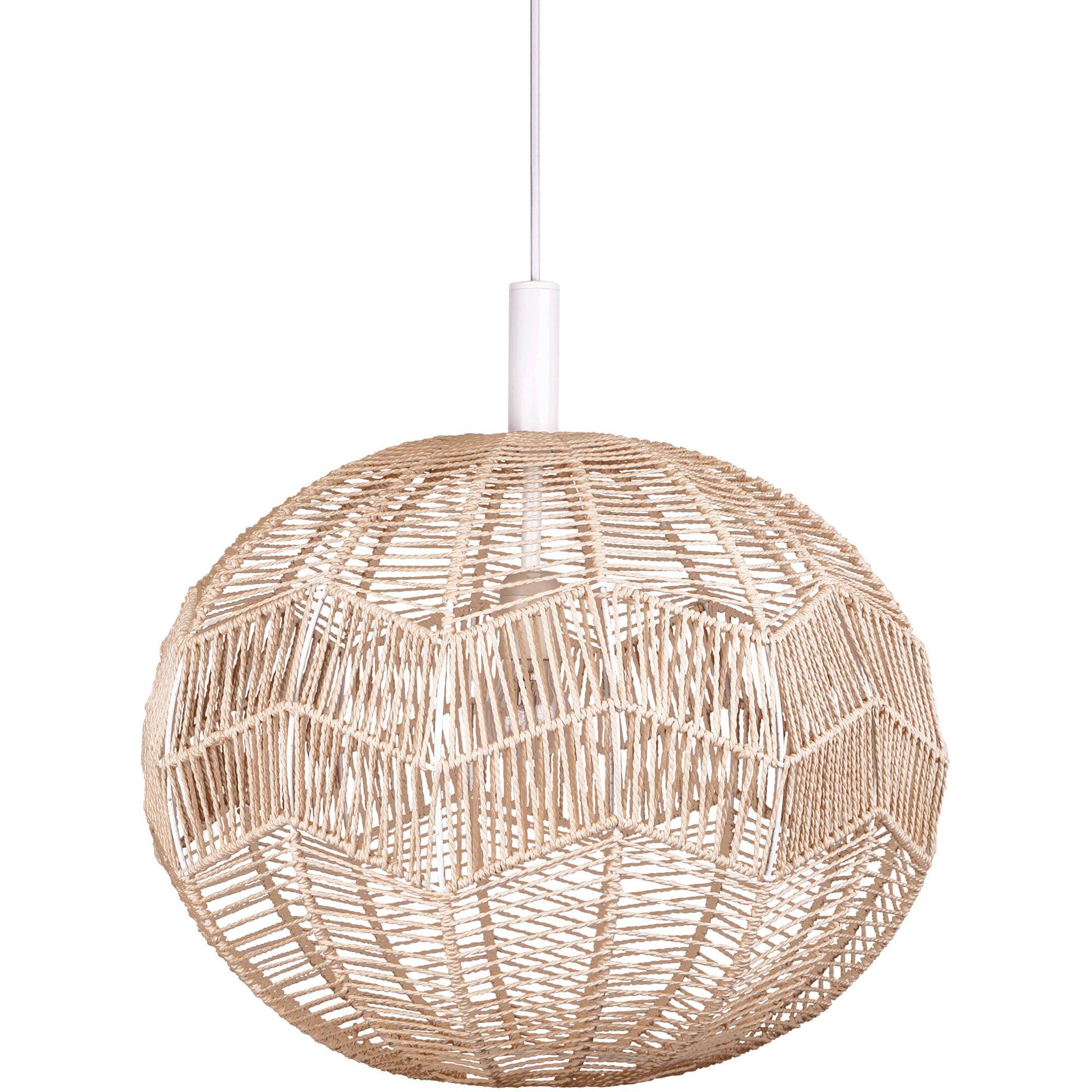 Globen lighting Missy Pendel, natur/hvid