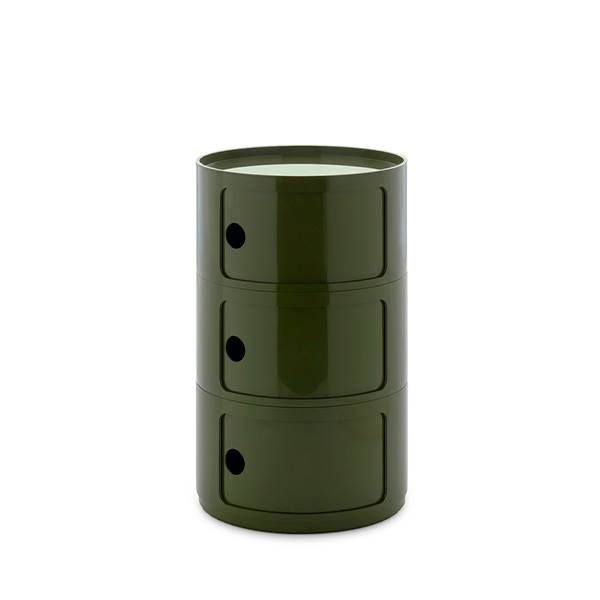 Kartell Componibili new big - 3 rum - Green  : Erling Christensen Møbler