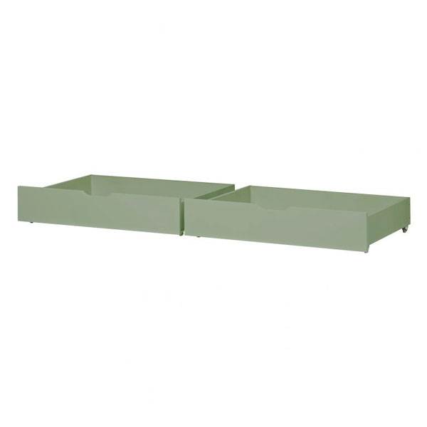 Hoppekids Skuffesæt på hjul, til 70x160, Pale green Pale green : Erling Christensen Møbler