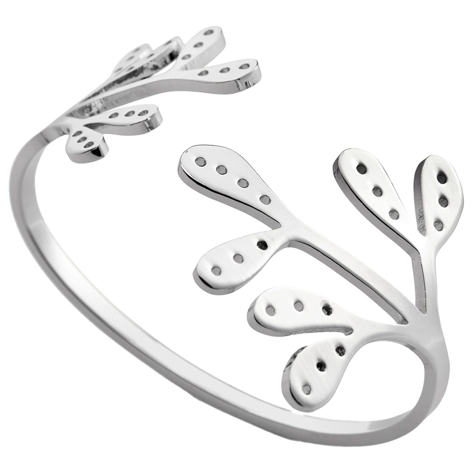 Cooee design Mistletoe servietring, stål, 2 stk.