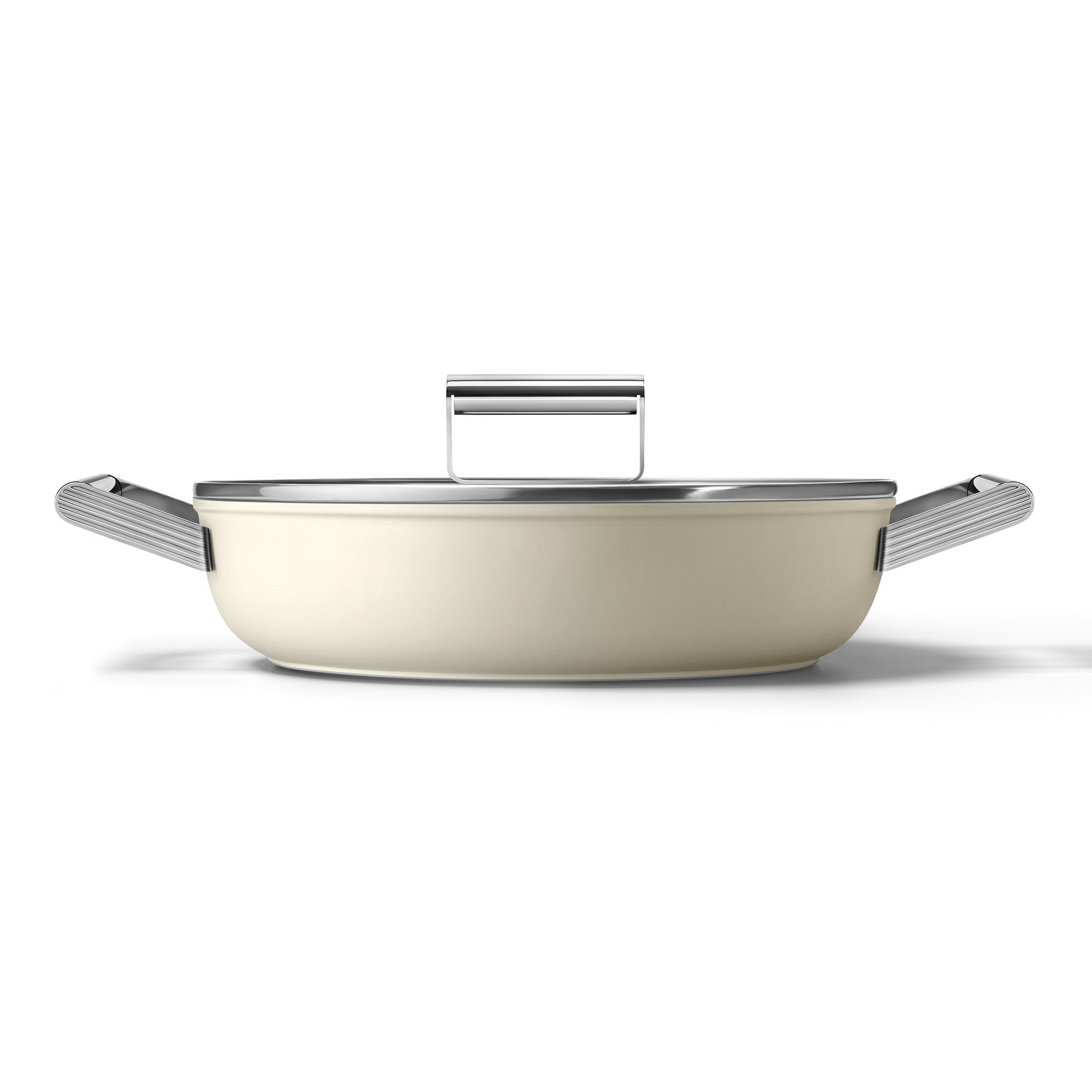 Smeg Sauterpande Ø28 cm, creme