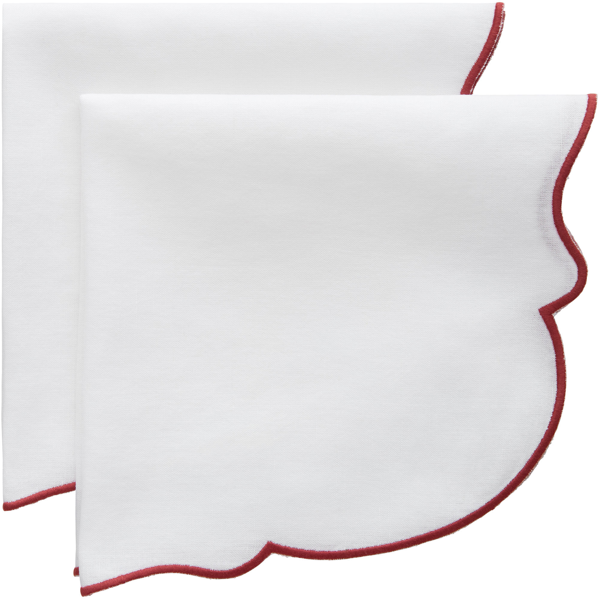 Decotique Gia serviet, burgundy, 2 stk.