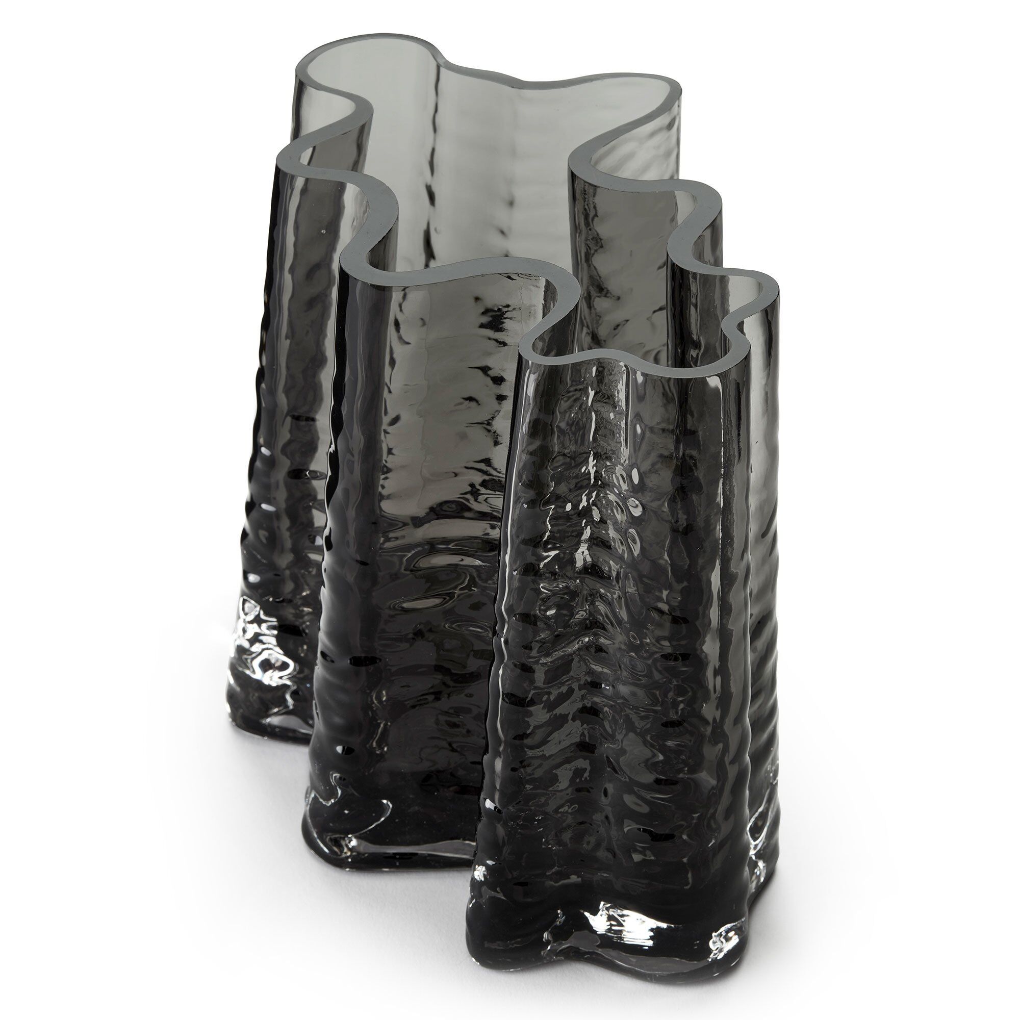 Cooee design Gry Wide vase, 19 cm, smoke