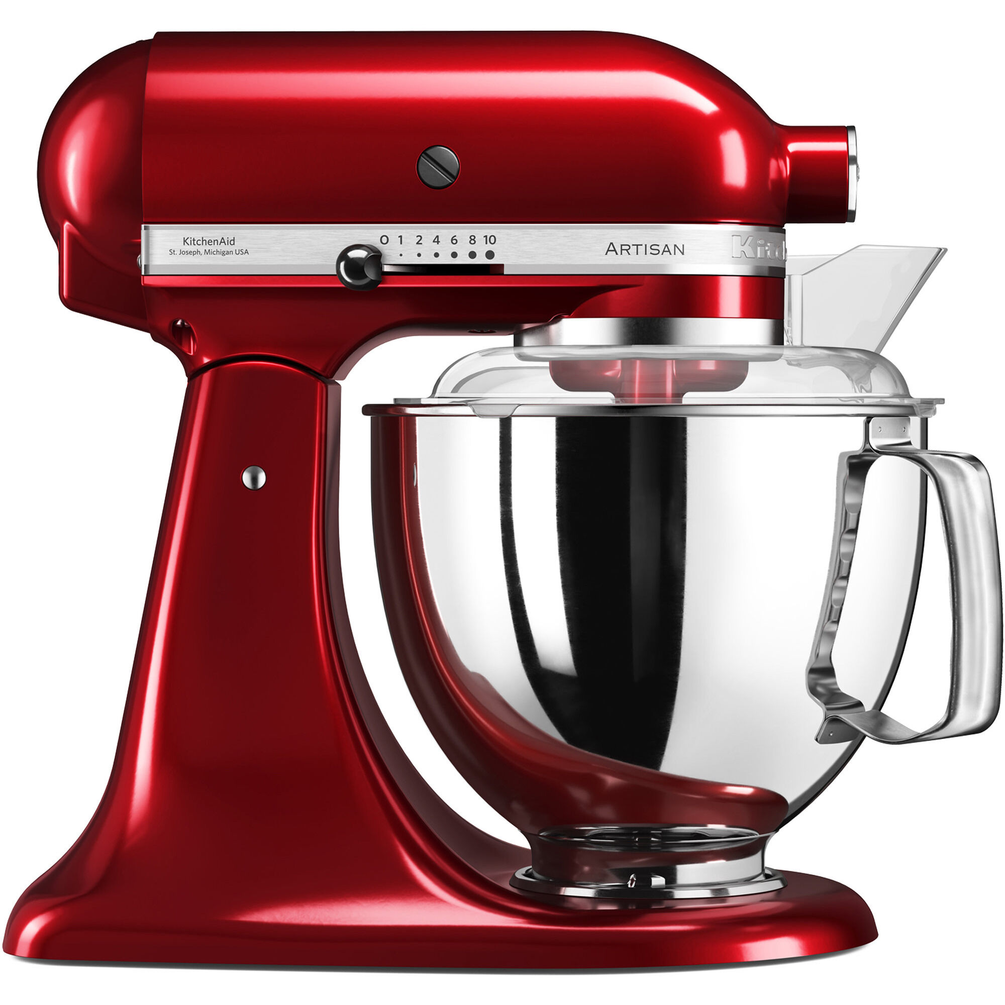 Kitchenaid Artisan KSM175ECA røremaskine, rød metallic
