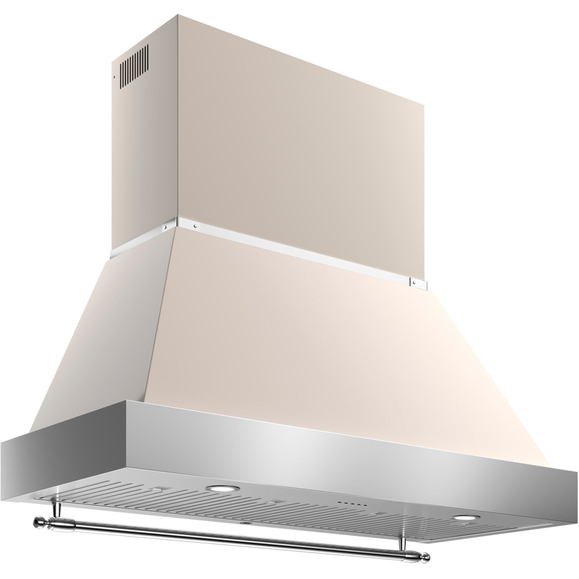 Bertazzoni K120HERTX+KC48HERTAV Heritage emhætte, 120 cm, creame