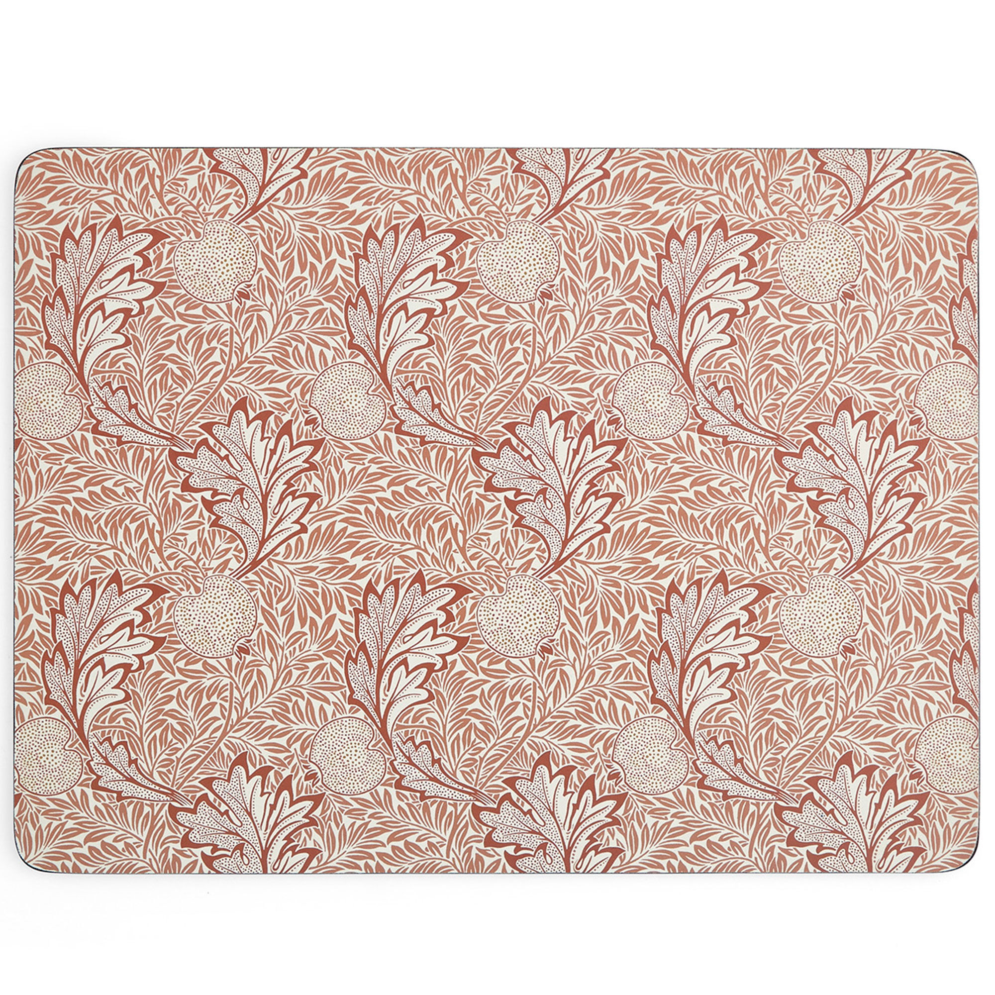 Spode Morris & Co Apple dækkeserviet 40 x 30 cm 4-pak, rød