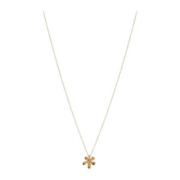 Pernille Corydon Wild Poppy necklace adj. 42-46 cm - Forgyldt genbrugssølv  : Erling Christensen Møbler