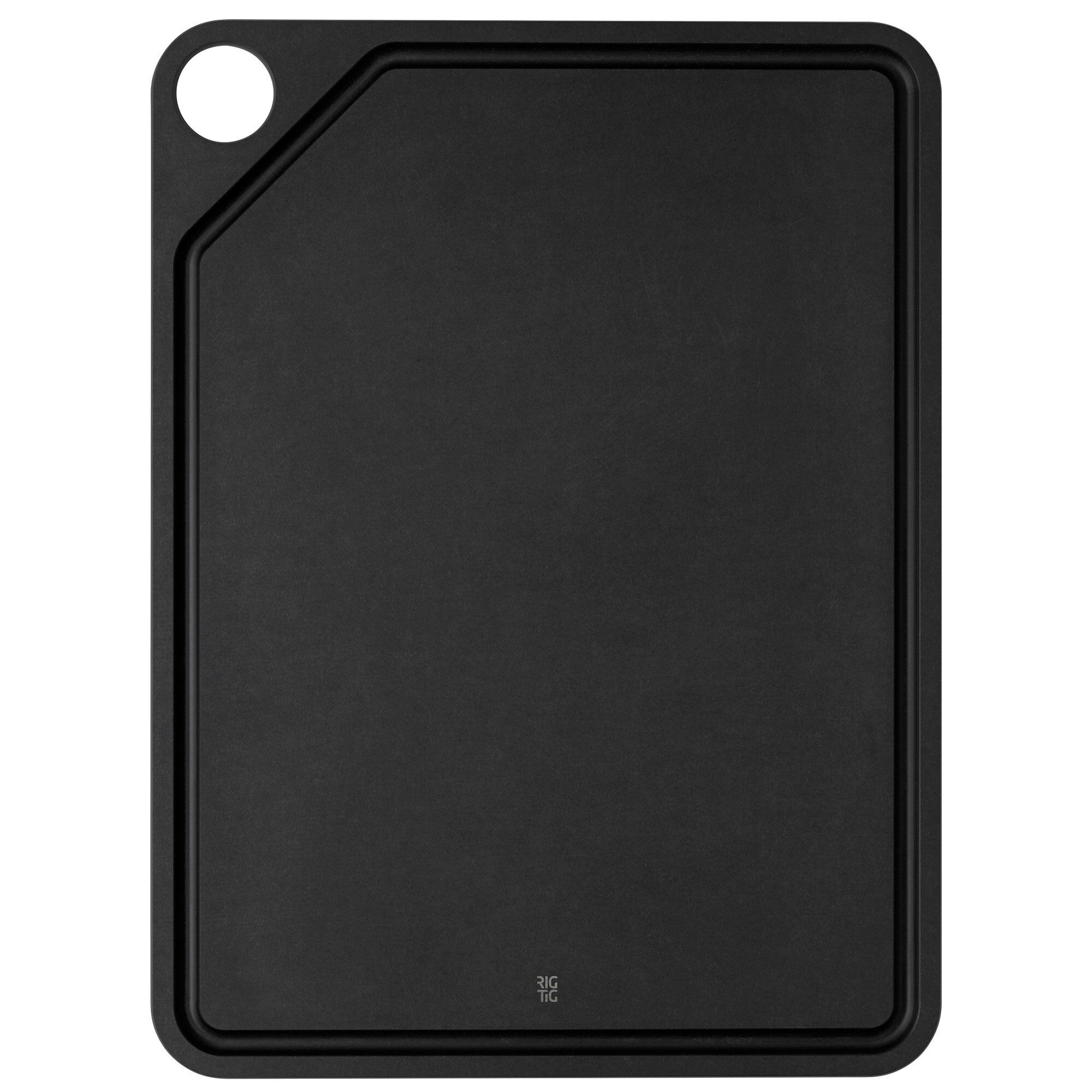 Rig-tig Cut-It Skærebræt 39,8 cm, sort