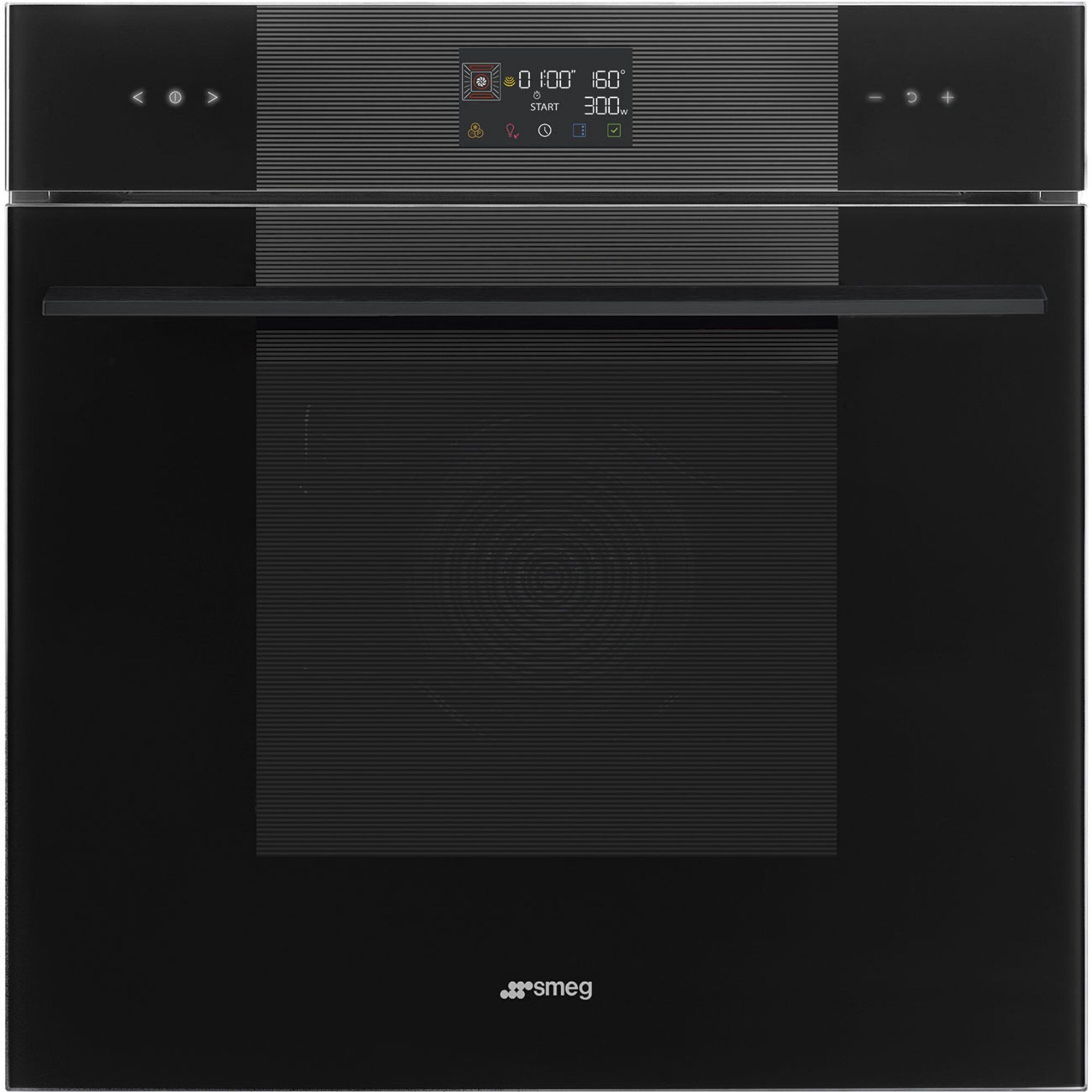 Smeg SO6102M2B3 SpeedwaveXL kombimikrobølgeovn 68 liter, sort