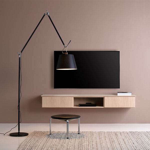Klim Møbelfabrik Klim Furniture Tv møbel 2055 - Eg hvidolie : Erling Christensen Møbler : Erling Christensen Møbler