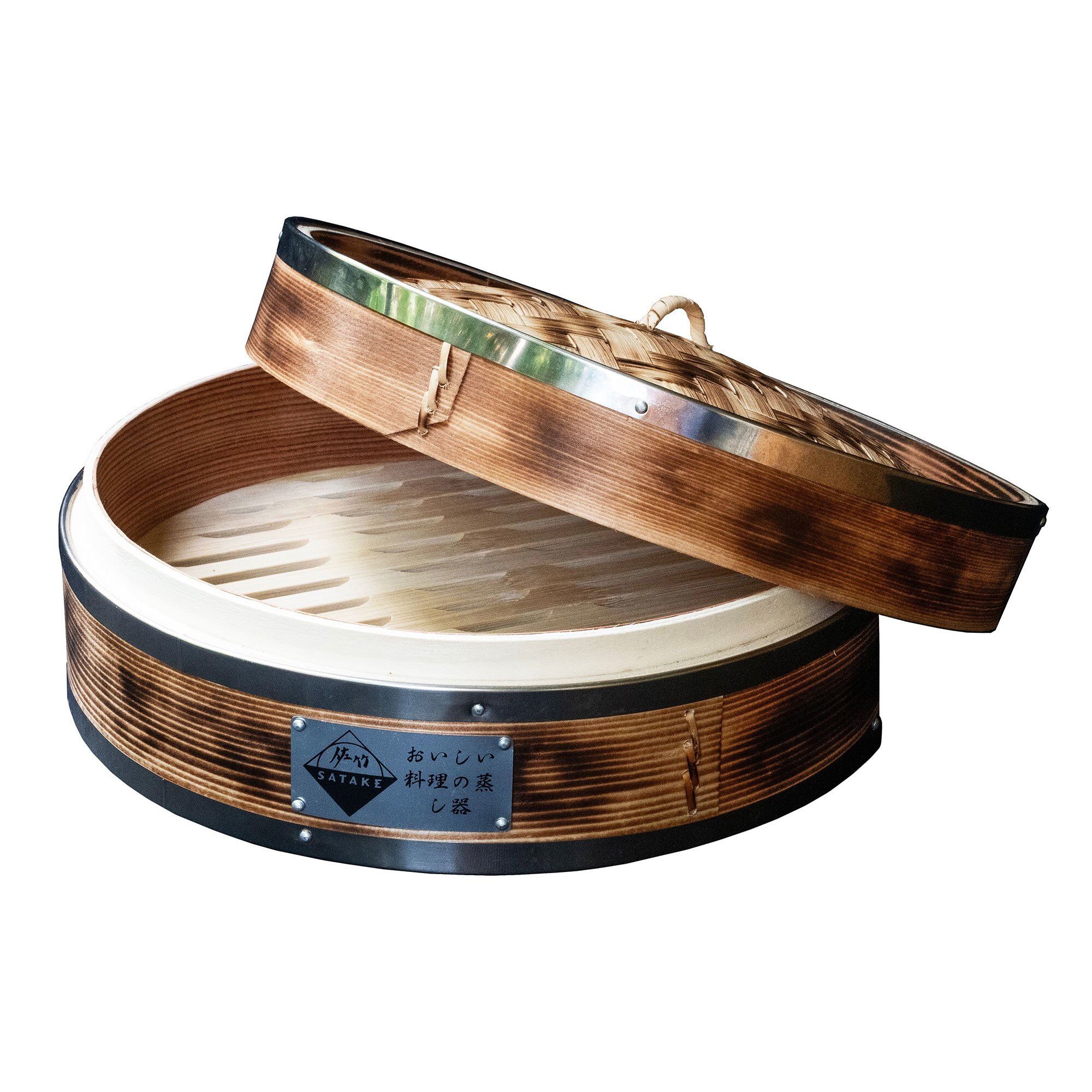 Satake Dampkoger 25 cm, bambus