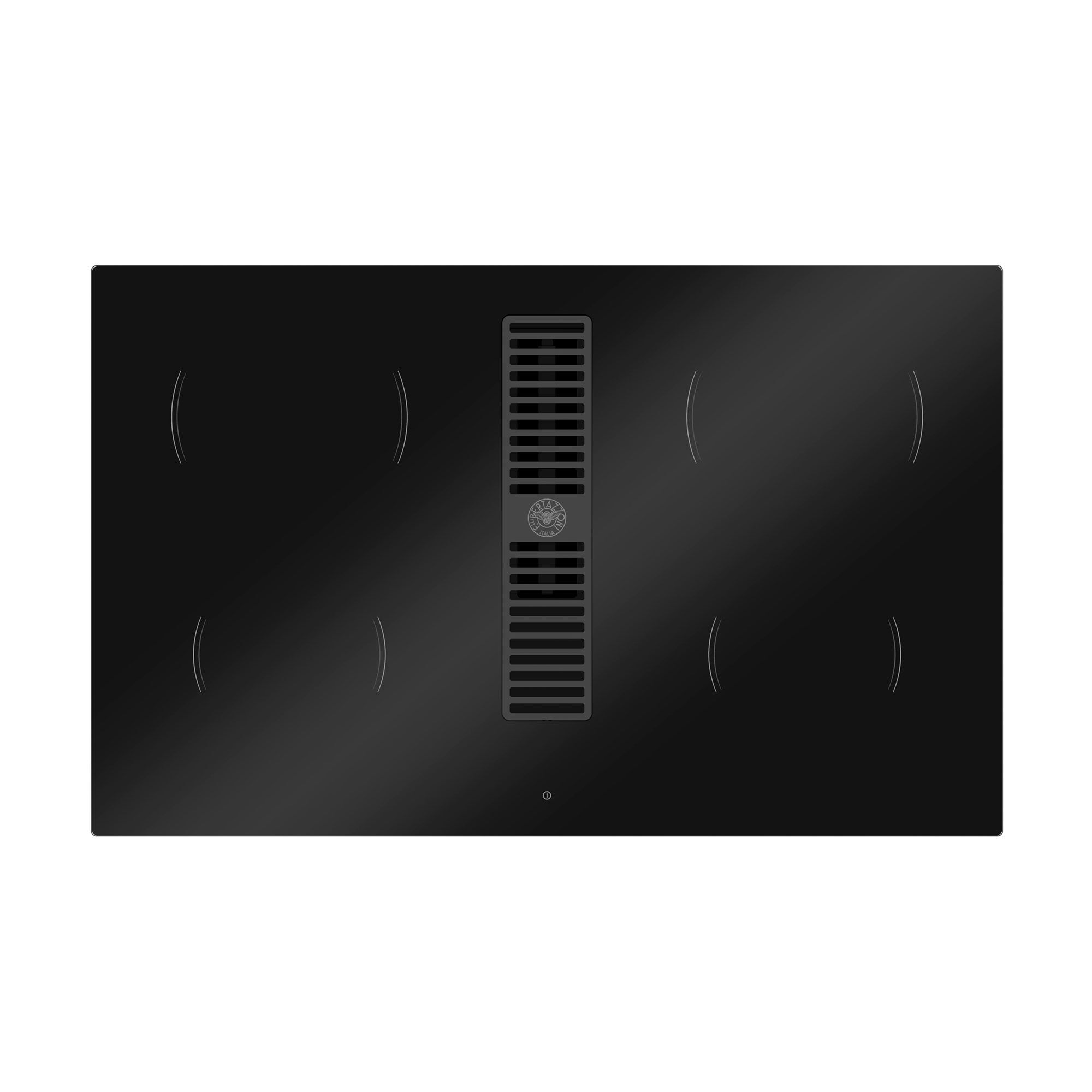 Bertazzoni P804ICH30NP Induktionskogeplade med integreret emhætte 83 cm, 4 zoner
