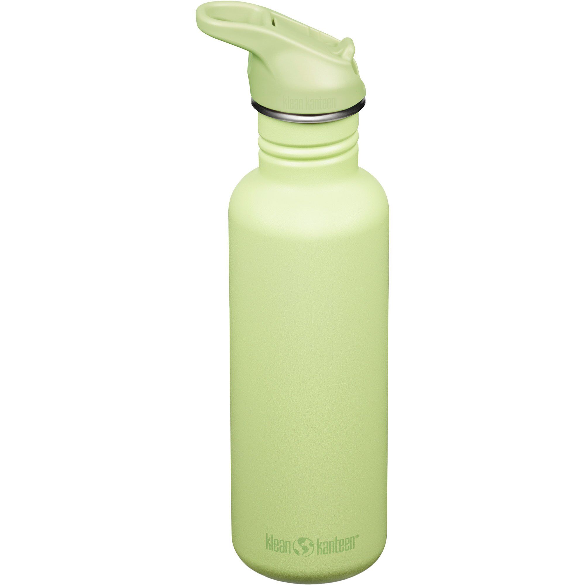 Klean kanteen Classic Flip Seal Sport Vandflaske 800ml, Shadow Lime